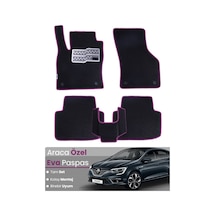 Renault Megane 4 Sedan 2016-2025 Uyumlu Eva Paspas Tam Set Oto Paspas,araca Özel 101