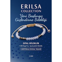 Sertifikalı Yeni Başlangıç Güçlendirme  Bilekliği - Opal Ve Çok Renkli