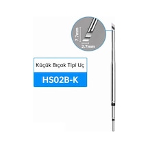 Fnırsı Hs02b-k Bıçak Uçlu Havya Ucu F210 Uyumlu, Hs-02b İçin