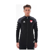 Hummel Tff Hakem Ders Ve Kamp Eşofman Üstü Siyah Siyah