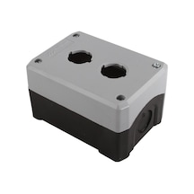 K211s 2li Ip67 Bej-siyah Boş Kumanda Kutusu Alrra - 10'li Paket