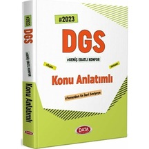 Data Yayınları 2023 DGS Konu Anlatımlı