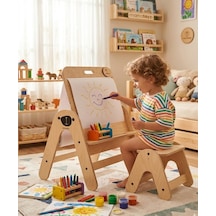 Missidea Bear Ahşap Aktivite Masası
