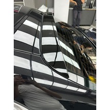 Mercedes W206 Cam Üstü Spoiler Parlak Siyah Abs Plastik İthal Ürün 2021+