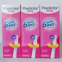Predictor Early Erken Gebelik Testi 3 Kutu