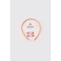 Panço Kız Çocuk Taç-toka Seti 2612gk09006 Çok Renkli