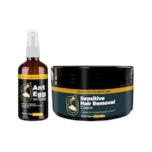 Hubrendy Sh Ant Egg Oil &amp Cream : Ağda50 Ml Karınca Yumurtası Yağı Ve 50 Ml Kremi Tüydökücü Krem