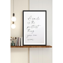 Motto Yazılı Çerçeve Görünümlü Mdf Tablo Çok Renkli - 713607522 Çok Renkli