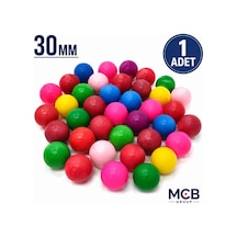 30 Mm Zıplayan Top Kauçuk Oyuncak Top Yüksek Zıplama Dayanıklı 1 Adet Renk Stok Durumuna Göre Gönder