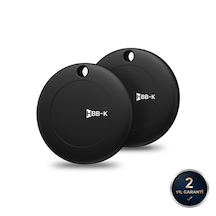 Hbb-k Hi Tag Akıllı Takip Cihazı Sadece Apple Uyumlu Uyumlu Siyah 2'li