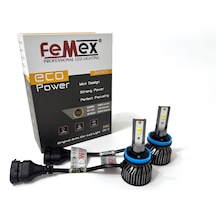 Yeni Eco Power H16 Şimşek Etkili Led Xenon Fanlı 50w 9000 Lumen
