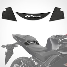 Yamaha R25 Karbon Desen Sele Üstü Koruma Pad R 25 Customfield1