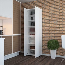 Modilayn Furkan 8 Raflı Çok Amaçlı Dolap