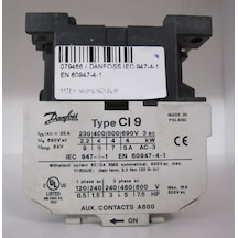 Danfoss Cl 9 037h002131 Contactor