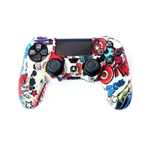 Playstation 4 Desenli Kol Koruyucu Silikon Kılıf 10p4