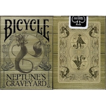 Bicycle Neptune's Graveyard Siren Oyun Kağıdı Kartı İskambil Kartları Destesi