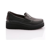 Dgn 30730 Kadin Comfort Ayakkabi 30730-692-R1712 Siyah Yılan