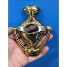 Saten Albifirin Pirinç Kapı Taktakğı Tokmağı Ve Dürbünlüğü