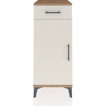 Hyperion Komodin Tek Raflı Tek Çekmeceli Tek Kapaklı 44x44x106 Çam-aytaşı Atlas Çam