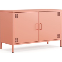 Pera Tv Ünitesi, Tv Dolabı,2 Kapaklı Dolap 100,50 X 40 X 64,50 Cm - 9 Renk Seçeneği Bulunmaktadır Ral 3022 Somon