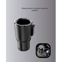 Akıllı Isıtıcı Soğutucu Bardaklık 60 C -4 C Araç İçi Diğer