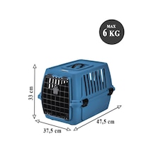 Kedi Köpek Evcil Hayvan Taşıma Çantası 47,5 X 33,5 X 33 Cm 6 Kg Taşıma Kapasitesi
