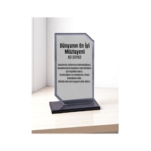 Plaket Isme Özel Müzisyene Ödül Başarı Hediyesi