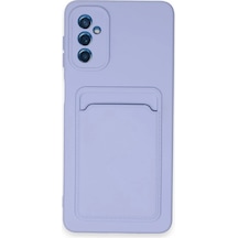 Flzdgnkr Newface Samsung Galaxy A14 4g Kılıf Kelvin Kartvizitli Silikon - Lila LİLA