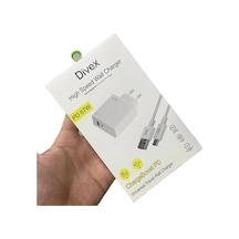 Divex 67w Type-c Usb-c + Usb Yüksek Hızlı Şarj Aleti Ds-306