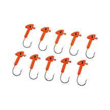 Jighead - Zoka - Kurşunlu Olta İğnesi - Xh-a 06 - Turuncu - 7 Gr - 10 Adet 64658732