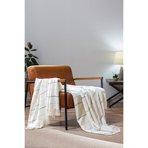 Liso Battaniye 130x170 Cm Gri/siyah