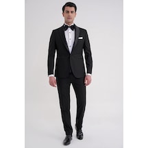 Efor Black 086 Takım Slim Siyah Klasik Siyah