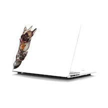 Macbook Air 13 İnç Kılıf Uyumlu A1369-a1466 Sert Hardcase Koruyucu İnce Hafif Çizilmez Darbe Emici Kapak Beyaz