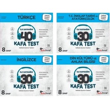 Kafadengi 8. Sınıf Lgs Türkçe + İngilizce + İnkılap + Din Kafa Te