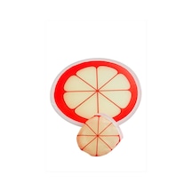 Ananas - 934 - Desenli Kore - Nazblsmm - Yelpaze Sarı