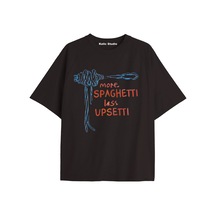 Kalic Studio Unisex More Spaghetti Tshirt Siyah