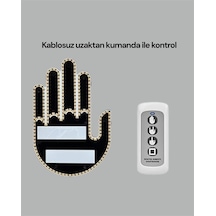 Uzaktan Kumandalı Led Jest Lambası 203 Led İle Kolay Montaj