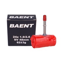 Baent Tpu Ultralight Bisiklet İç Lastik Dağ Bisikleti Lastiği Schrader Valf - 24 1.9 / 2.6 Sv 48mm
