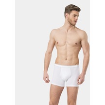 Türen Erkek Likralı Boxer 174/Beyaz 001