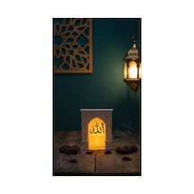 Mihrab Temalı Işıklı İslami Dekor Ramazan Ayına Özel Aydınlatma Mihrab - 835880854