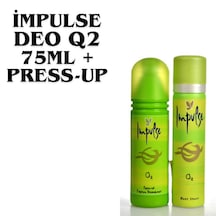 Impulse Q2 Kadın Deodorant 75ml+ Impulse Q2 Press Up 90ml
