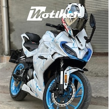Cfmoto 250sr Sticker 2020-2024 Şimşek Desen Kaplama Sticker Etike