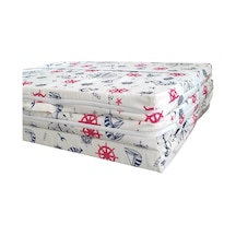 Katlanır Sünger Yatak(70X180X6CM)MARİN Minder Yatak Fermuarlı