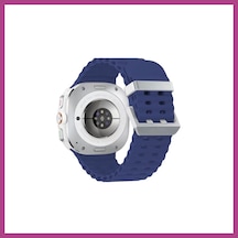Gees Global Watch 7 Ultra Kr417 Rug Silikon Kordon - Lacivert Gbzs