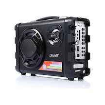 Leader AP 80 Taşınabilir Dijital Kumandalı Hoparlör SD- USB-FM