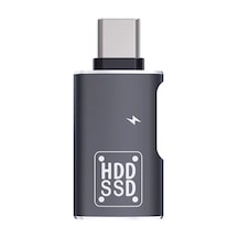 Ally Type-c To Şarj + Otg 3.0 Dönüştürücü Adaptör- 5775 - Karbul6610-3637 Siyah