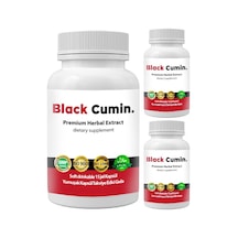 Black Cumin - 3 Adet Soğuk Sıkım Siyah Kimyon Tohumu Yağı İle Nigella Sativa Tohumlu 15 Soft Jel Kapsül