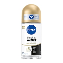 Nıvea Black & White Invisible İpeksi Pürüzsüzlük Roll-on 50 Ml