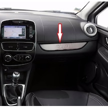 Renault Clio 4 Ön Konsol Çıtası Krom 2012 +