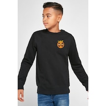 Tshirthane Dragon Ball Z Anime Cool Style Siyah Çocuk 2ip Sweatshirt 001 Siyah